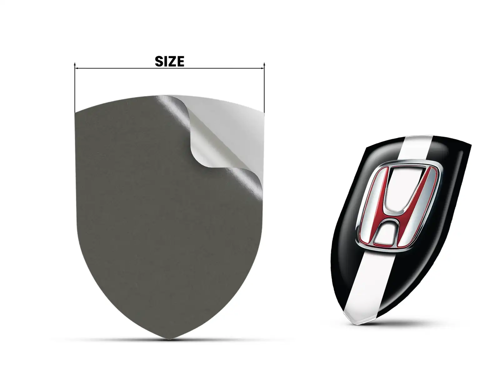 Honda Adesivo Parabrezza Moderno Max Resistente Pro Chic